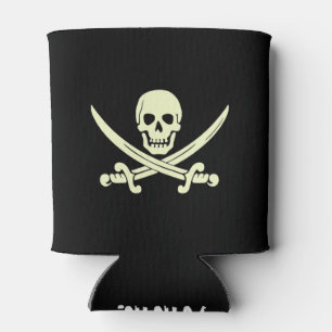 Jolly Roger Pirate Can Cooler
