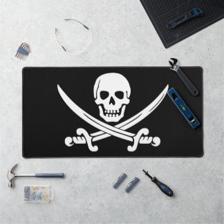 Jolly Roger Pirate Desk Mat