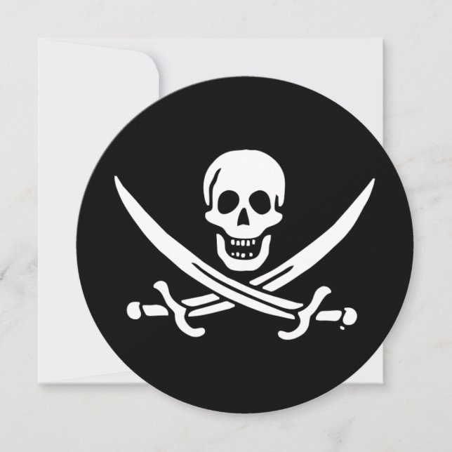 Jolly roger pirate flag (Front)