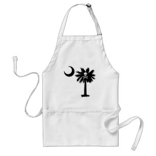 Jolly Roger Pirate Palmetto Standard Apron