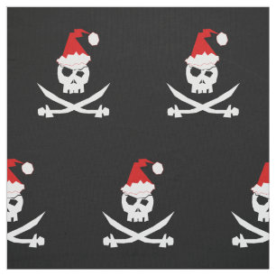 +{ Jolly Roger }+{ Pirate Santa }+ Fabric