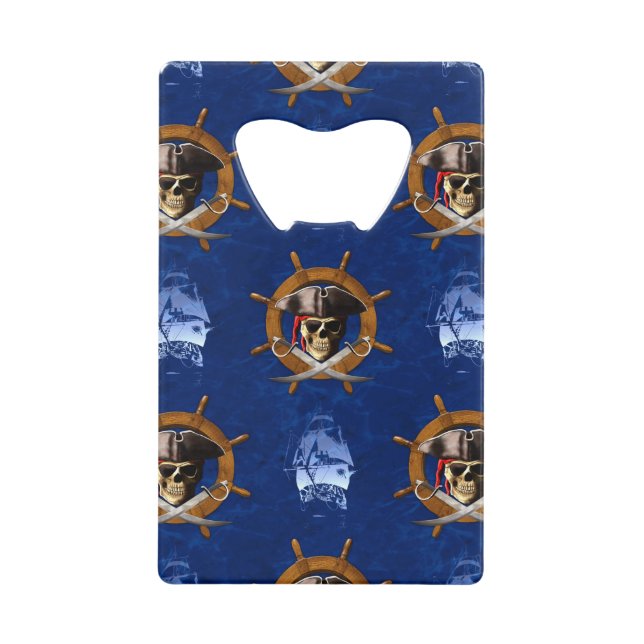 Jolly Roger Pirate Wheel (Front)