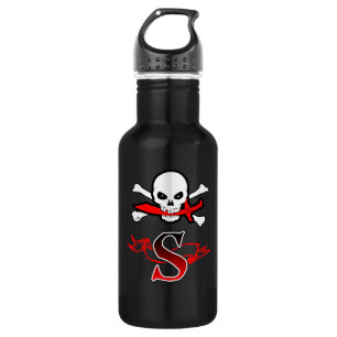 Jolly Roger S Monogram Initial 532 Ml Water Bottle