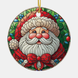 Jolly Santa Christmas Tree Decoration