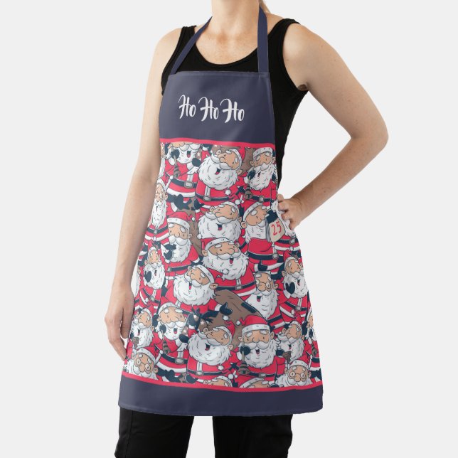Jolly Santa Claus Apron (Insitu)