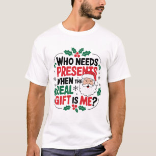 Jolly Santa Claus Brings Festive Cheer to All T-Shirt