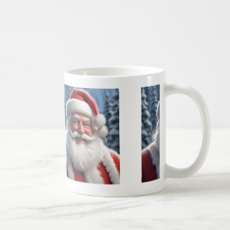 "Jolly Santa Claus - Festive Christmas Mug" Coffee Mug