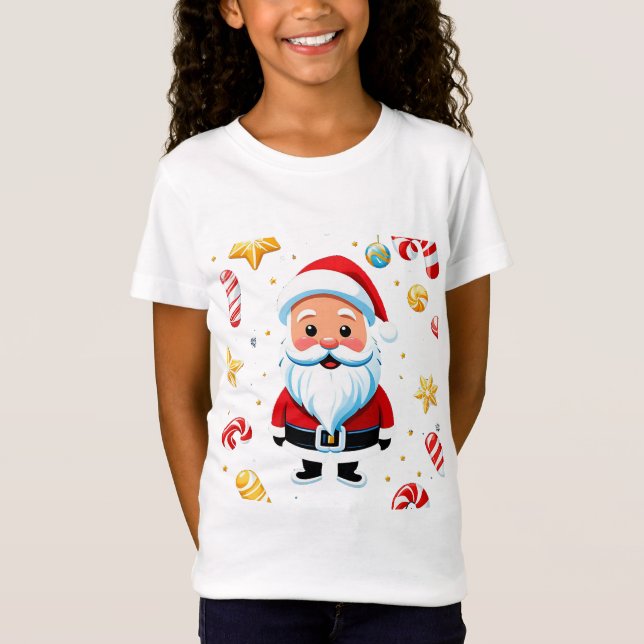 Jolly Santa T-Shirt (Front)