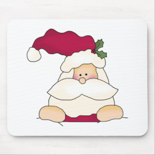 Jolly Santa Tshirts and Gifts Mouse Pad