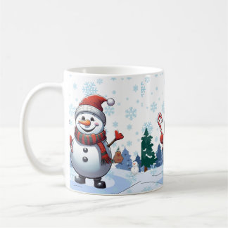 Jolly Snowman Coffee Mug