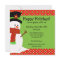 Jolly Snowman Holiday Party Invitation