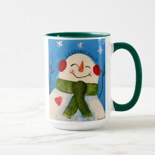 Jolly Snowman Mug