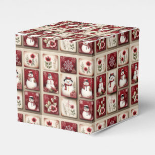 Jolly Snowmen Favour Box