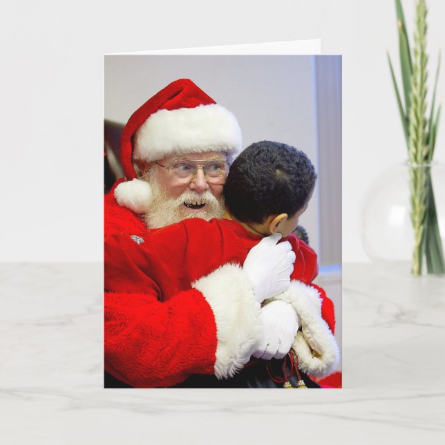 Jolly ST Nick Believe Holiday Card (Front)
