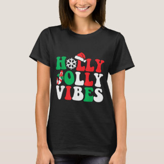 Jolly Vibe Merry Christmas Cute Holiday Family T-Shirt