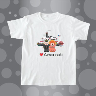 JollyKins I Love Cincinnati T-Shirt