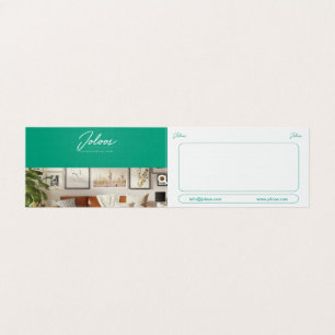 JOLOOS FOLDED BUSINESS CARD