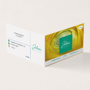 JOLOOS FOLDED BUSINESS CARD