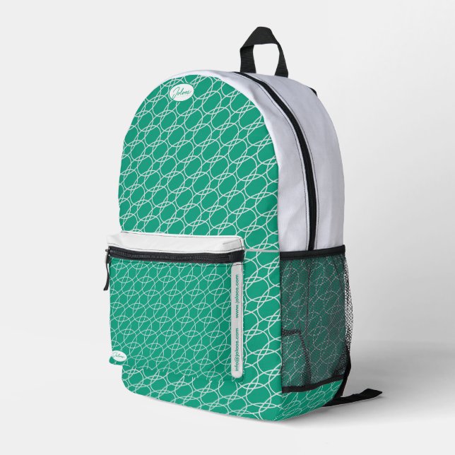 JOLOOS   PRINTED BACKPACK (Back Corner Right)
