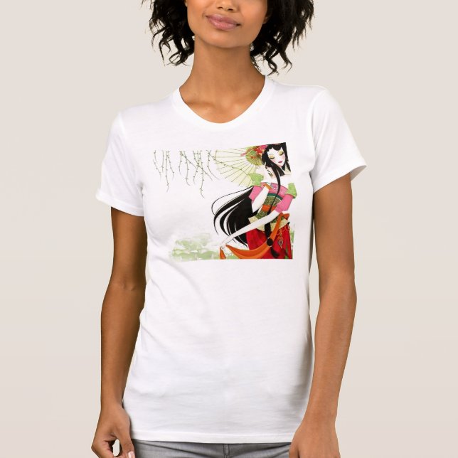 JoLove Designs Geisha Girl T T-Shirt (Front)