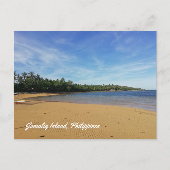 Jomalig Island, Philippines Postcard (Front)
