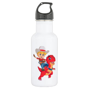 Jon and Blitz Dino Ranch 532 Ml Water Bottle