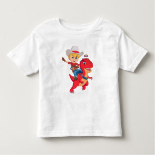 Jon and Blitz   Dino Ranch Toddler T-Shirt