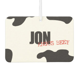 Jon "Angus Beef" Trendy Air Freshener