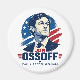 Jon Ossoff for a Better Georgia Magnet