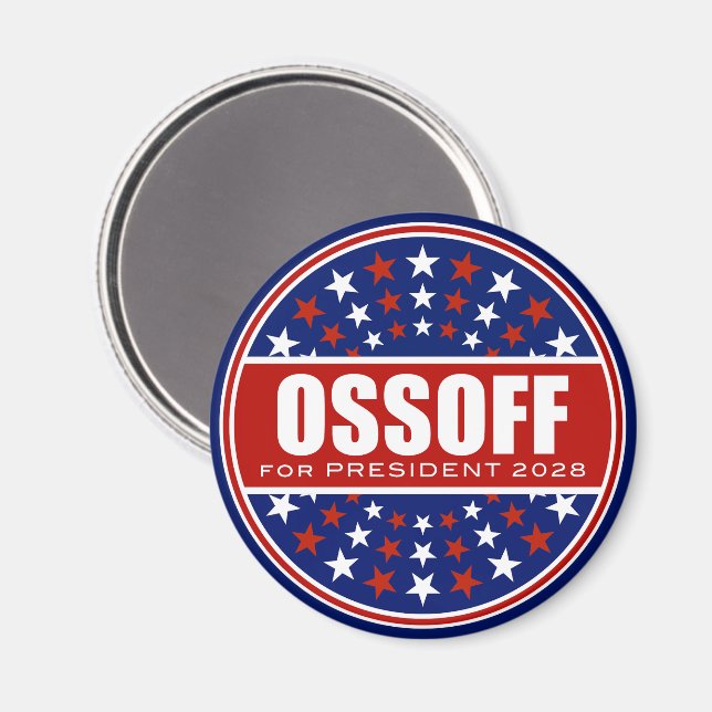Jon Ossoff for President 2028 Magnet (Front/Back)