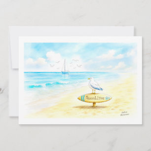 Jon Seagull - Peace & Love  Invitation