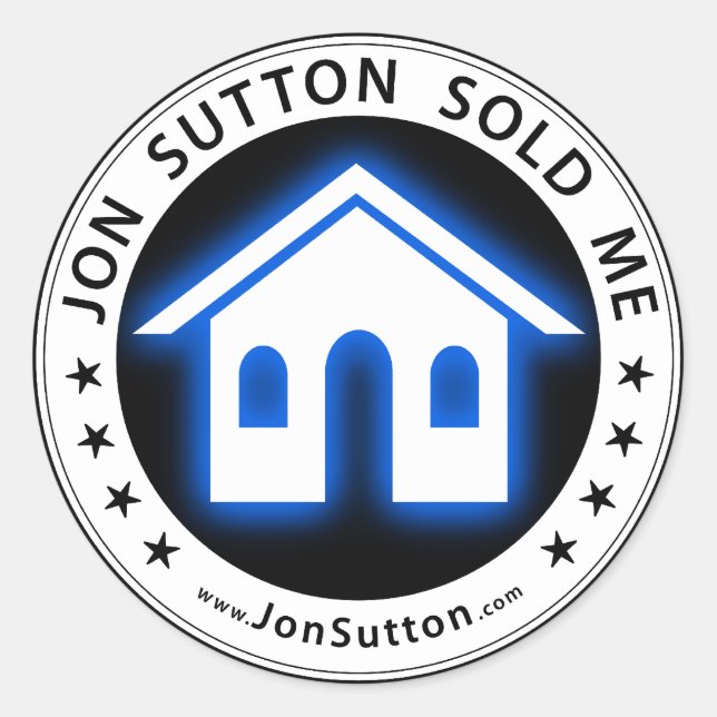 Jon Sutton Sold Me Classic Round Sticker (Front)