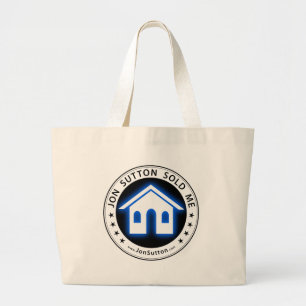 Jon Sutton Sold Me Large Tote Bag