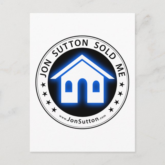Jon Sutton Sold Me Postcard (Front)