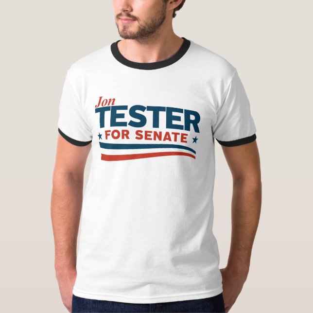 Jon Tester for Senate T-Shirt (Front)