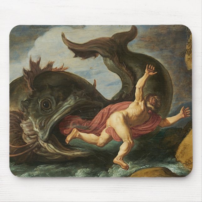 "Jonah and the Whale" mousepad (Front)
