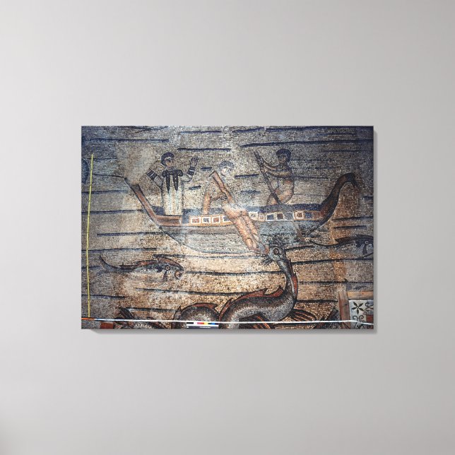 Jonah being Swallowed by the Whale, detail from a Canvas Print (Front)