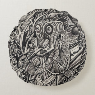 Jonah Complex Round Cushion