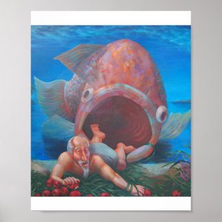 Jonah -The Arrival of Jonah in Nineveh Poster