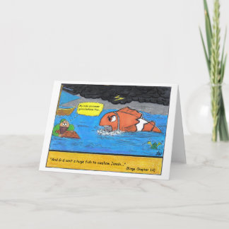 Jonah & the Whale Card