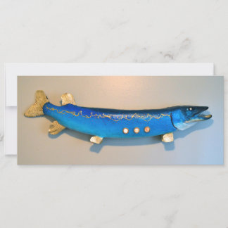 Jonah's fish flat card