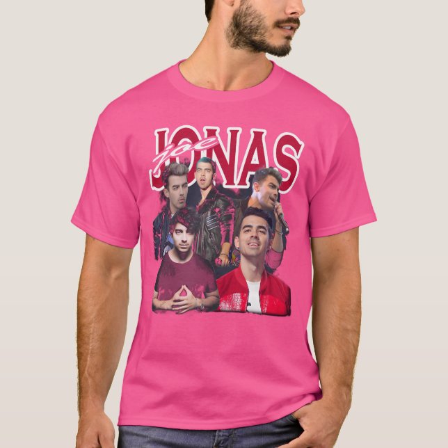 Jonas Brother Retro Collage T-Shirt (Front)