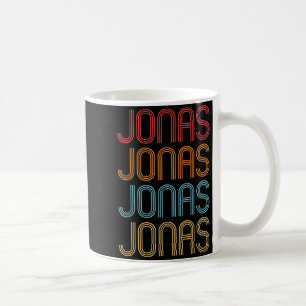 Jonas First Name Pride Vintage Distressed Retro St Coffee Mug