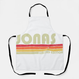 JONAS Gift Name Personalized Funny Retro Vintage B Apron