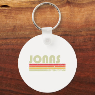JONAS Gift Name Personalized Funny Retro Vintage B Key Ring