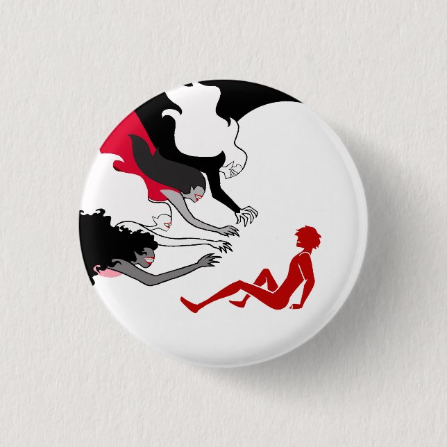 Jonathan Harker VS Castle Dracula Button (Front)