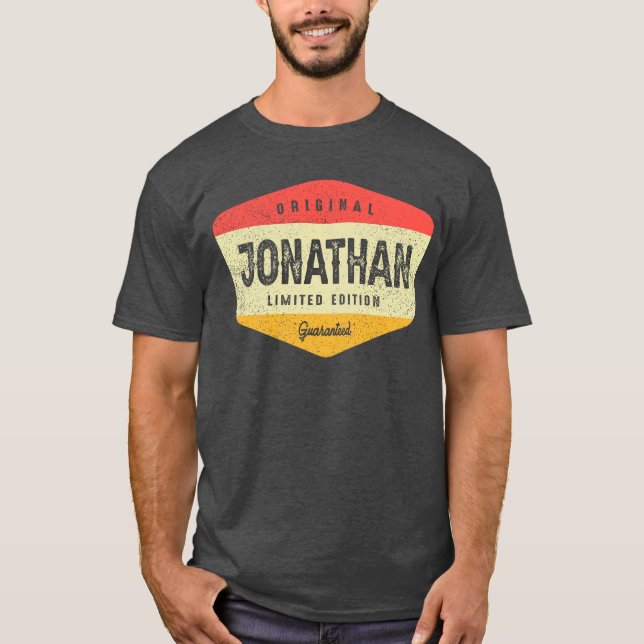 Jonathan Personalised Name - Jonathan T-Shirt (Front)