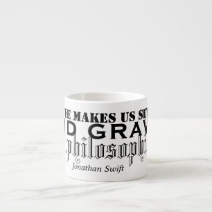Jonathan Swift Coffee Quotes Typography Mug