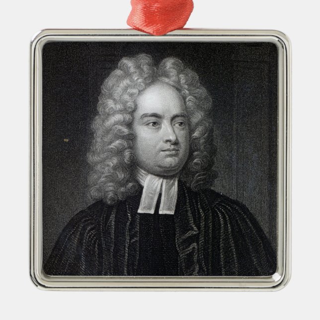 Jonathan Swift Metal Tree Decoration (Front)