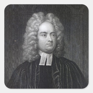 Jonathan Swift Square Sticker